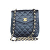 Chanel Mini Quilted Satin Chain Shoulder