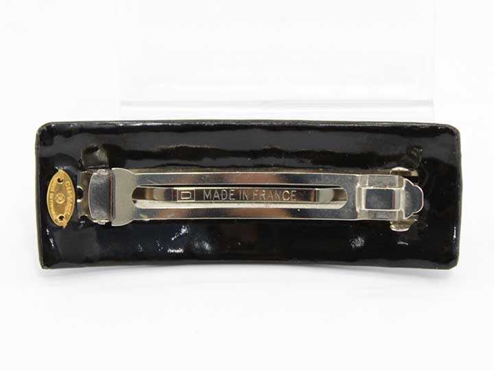 CHANEL CC Barrette Black