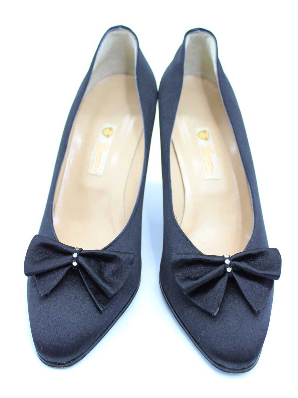Gucci Ribbon Heel Pumps (Black)