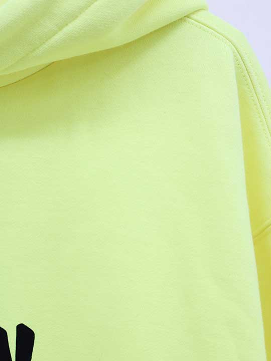 Balenciaga 20AW Crew Logo Sweatshirt Yellow
