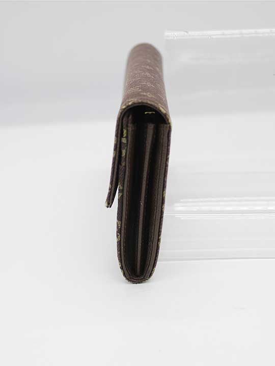 LOUIS VUITTON Portefeuille Sarah Long Wallet Brown