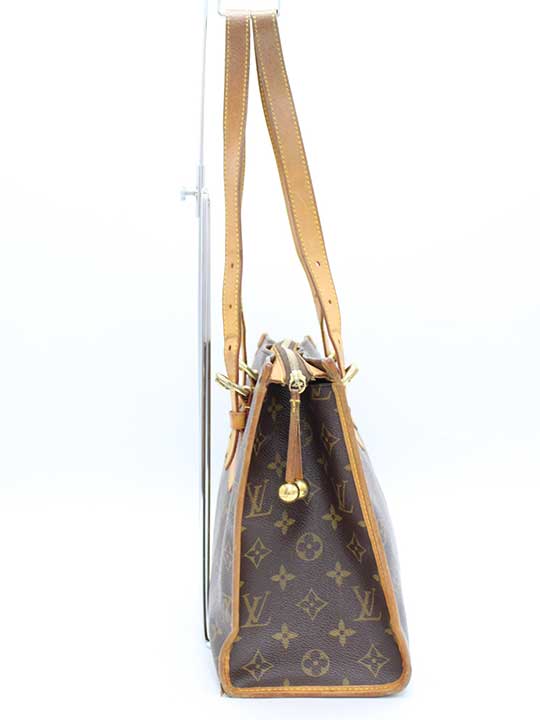 LOUIS VUITTON Monogram Popincourt Haut Shoulder Bag Brown