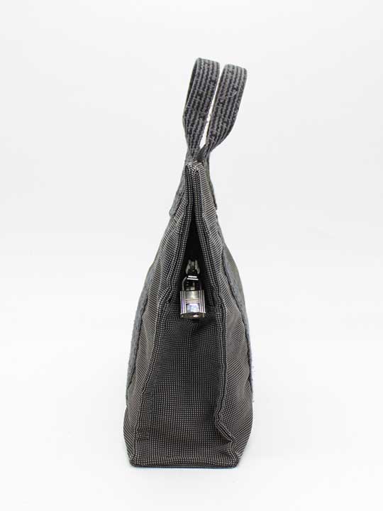 HERMES Herline Fourre Tout PM Grey x Black