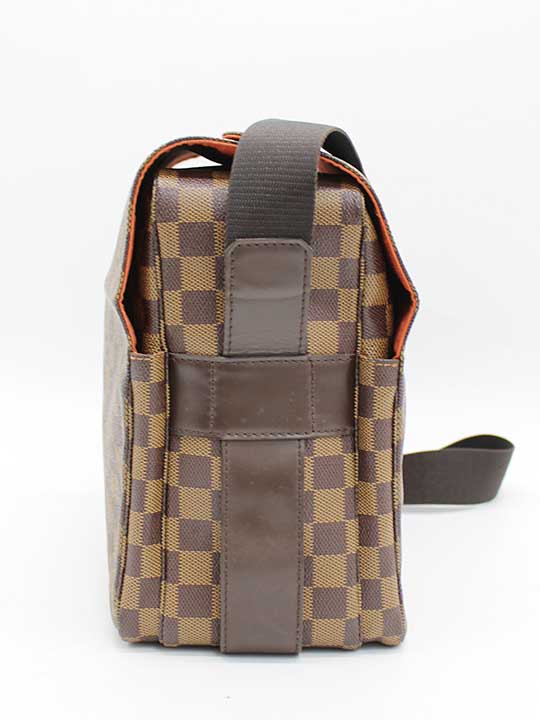 LOUIS VUITTON Damier Naviglio Messenger Bag Brown
