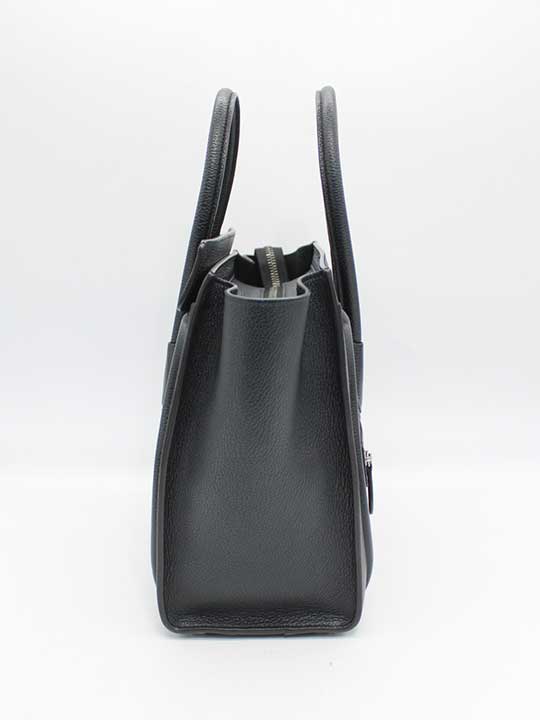 Celine Micro Luggage Tote Bag (Black)