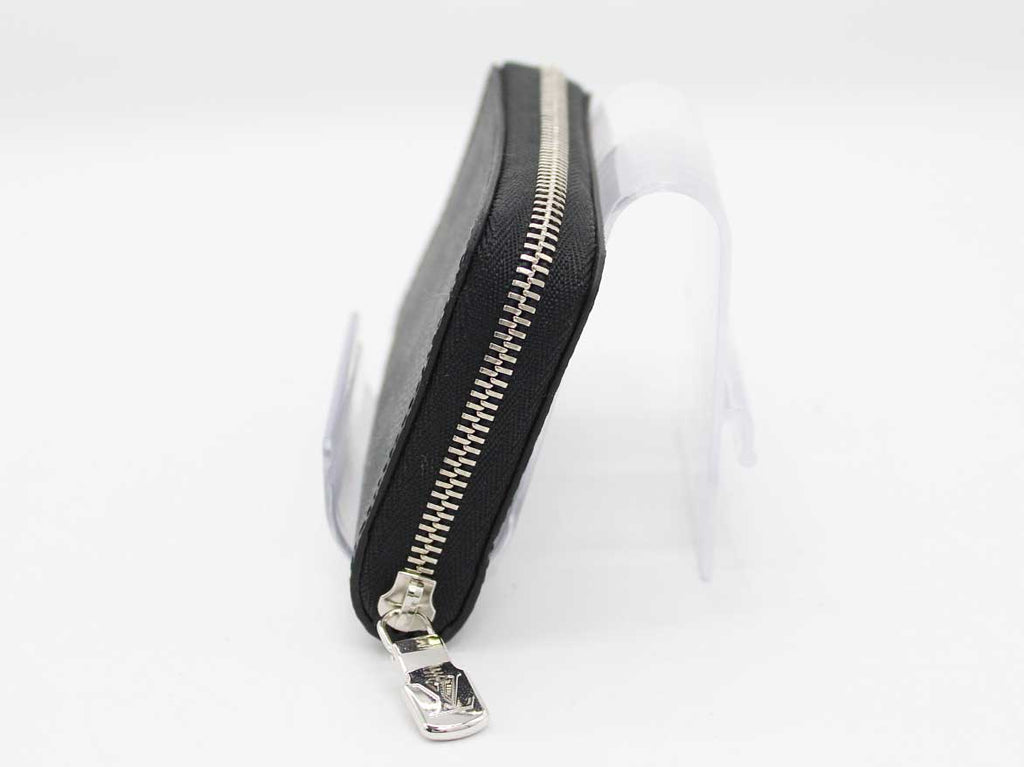 LOUIS VUITTON Damier Graphite Zippy Coin Purse Gray x Black