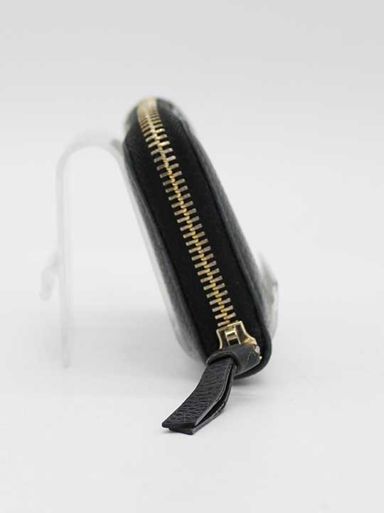 Gucci Round Zip Coin Case (Black)