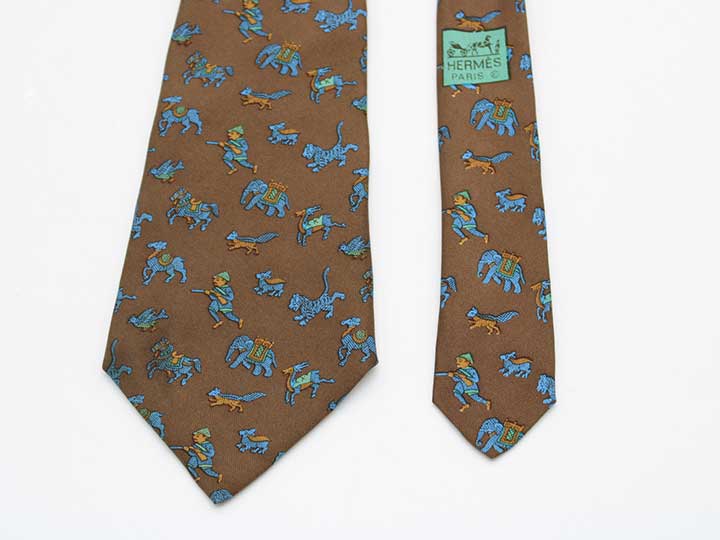 HERMES Men's Ties